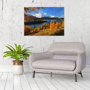 Kép - Ősz az Alpokban (70x50 cm)