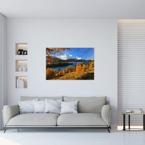 Kép - Ősz az Alpokban (90x60 cm)