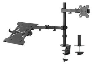 ACT AC8305 laptop állvány Laptop és monitor kar Fekete 39,6 cm (15.6")