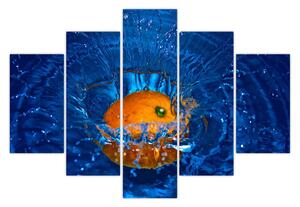 Kép - narancs a vízben (150x105 cm)