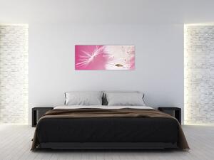 Kép - Makró virága (120x50 cm)