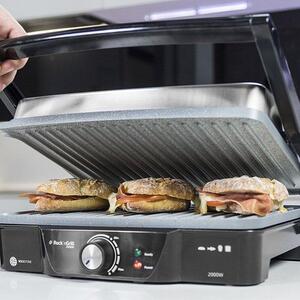 CECOTEC Rock'n Grill 2000 W kontakt grill fekete/inox 3025