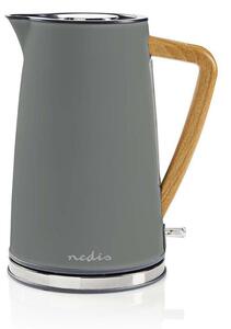 Nedis KAWK510EGY 1,7L puha borítású vízforraló szürke 2200W