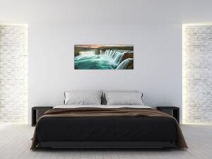 Kép - Vízesések (120x50 cm)