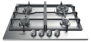 Whirlpool TKRL 661 IX EU Beépíthető Gázfőzőlap 58cm Rozsdamentes Acél