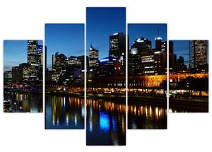 Éjszaka Melbourne-ben (150x105 cm)