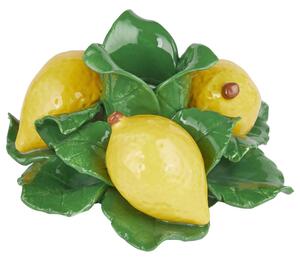 LEMON kerámia gyertyatartó 8 cm