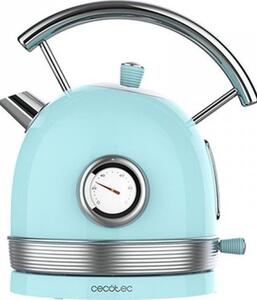 Cecotec Thermosense 420 Vintage elektromos vízforraló 1,8L 2200W világoskék