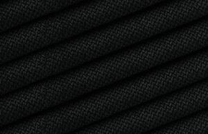 Fekete szövet háromszemélyes kanapé MICADONI Jodie 240 cm