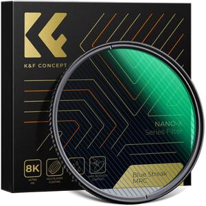 K-F CONCEPT NANO-X Blue Streak szűrő (Green Coated) 82mm