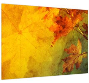 Kép - Őszi levelek (70x50 cm)