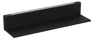 Luminex Fali polc LED világítással SHELF 10x60 cm fekete LU0296