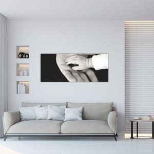 Kéz képe (120x50 cm)