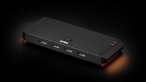 ATEN US4224-AT 2 x 4 USB 2.0 megosztó kapcsoló