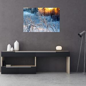 Kép - Téli rét (90x60 cm)