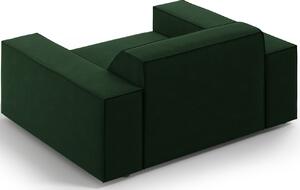 MICADONI Jodie üveg zöld bársony fotel
