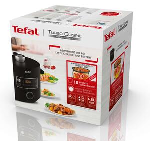 Tefal Turbo Cuisine CY754830 elektromos főzőedény 5 L 1090 W Fekete