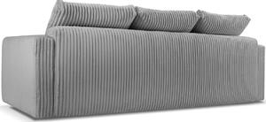 Szürke kanapéágy MICADONI Sheila 257 cm