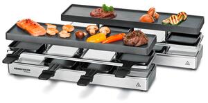 Rommelsbacher RC 1600 Elektromos grillsütő raklett 8 személyre (4+4)