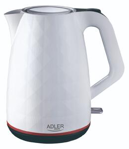 Adler AD 1277 W Elektromos Vízforraló 1,7L 2200W Fehér