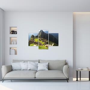 Kép - Lámák Machu Picchuban (90x60 cm)