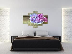 Kép - lila növény (150x105 cm)