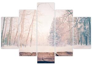 Kép - Kilátás az erdőbe (150x105 cm)