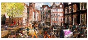 Kép - Amsterdam (120x50 cm)