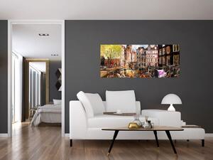 Kép - Amsterdam (120x50 cm)