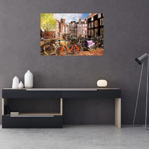 Kép - Amsterdam (90x60 cm)