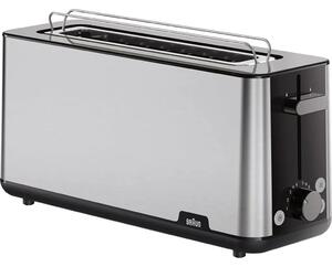 Braun HT 1610BK 2 szeletes kenyérpirító 1030W - Inox/Fekete