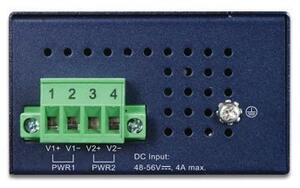 PLANET IPOE-270 hálózati kapcsoló Ethernet-áramellátás (PoE) támogatása Kék