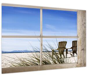Kép - Kilátás az ablakból (90x60 cm)