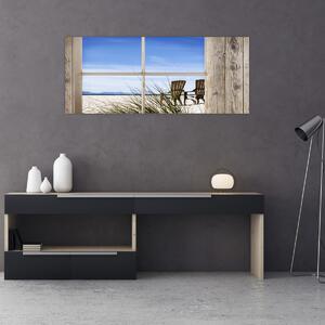 Kép - Kilátás az ablakból (120x50 cm)