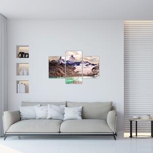 Hegyi tó képe (90x60 cm)