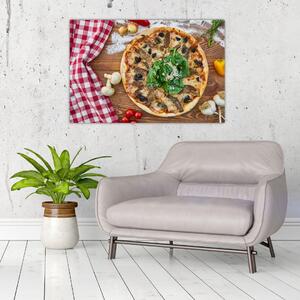 Pizza képe (90x60 cm)