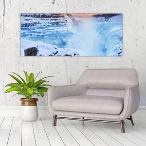 Kép - Hideg vízesések (120x50 cm)