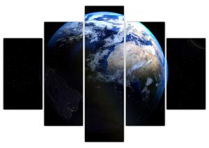A Föld bolygó képe (150x105 cm)