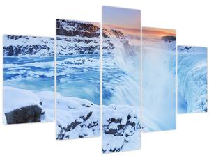 Kép - Hideg vízesések (150x105 cm)