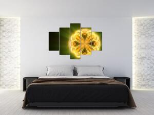 Sárga virág képe (150x105 cm)