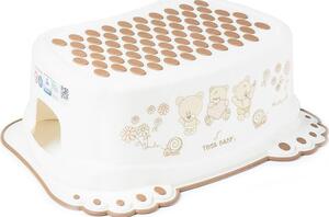 Tega Baby Fellépő Csúszásgátlós Teddy Bear - White Pearl