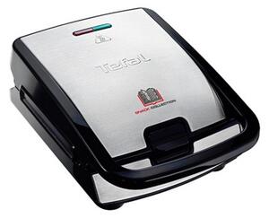 Tefal Snack Collection SW852D szendvicssütő 700 W Fekete, Rozsdamentes acél