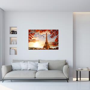 Kép - Párizs (90x60 cm)