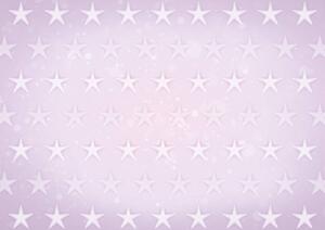 Fotótapéta - Csillagok egy rózsaszín háttérben (152,5x104 cm)