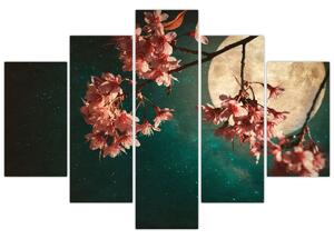 Kép - Sakura teliholdkor (150x105 cm)