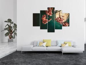 Kép - Sakura teliholdkor (150x105 cm)