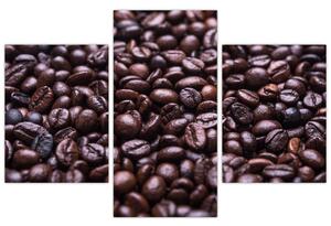 Kávé szemek képe (90x60 cm)