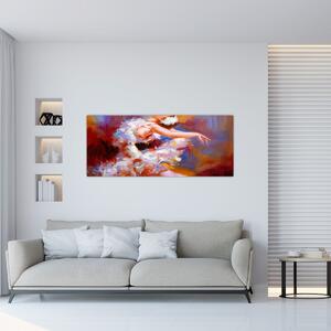 Kép - Balerina, festmény (120x50 cm)