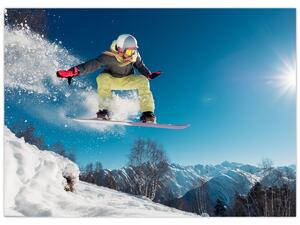 Kép - Snowboardos (70x50 cm)