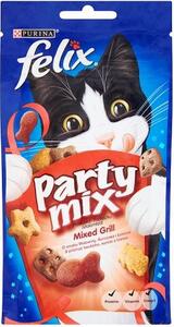 Állateledel jutalomfalat FELIX Party Mix Mixed Grill macskáknak 60 g
